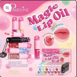 Magic Lip Oil - Glossy Red and Pink